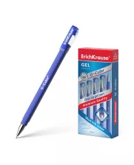 Ручка гелевая ErichKrause® R-301 G-Cube синяя