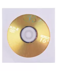 Диск DVD-R VS, 4,7 Gb, 16x, бумажный конверт