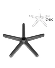 Крестовина для кресла оператора (диаметр 600 мм)