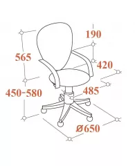 Кресло VB_EChair-225 PTW_TW11 сетка/ткань черный, шт