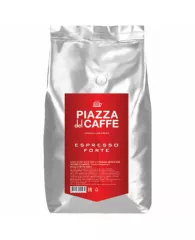 Кофе в зернах PIAZZA DEL CAFFE "Espresso Forte" натуральный, 1000 г, вакуумная упаковка, 1097-06, шт