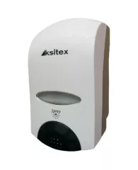 Диспенсер для жидкого мыла-пены KSITEX, наливной, белый, 1 л, FD-6010, шт