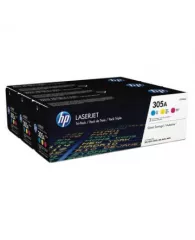 Картридж лазерный HP 305A CF370AM CMY для CLJ M351/M451/M375/M475(3шт/уп)