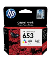 Картридж струйный HP (3YM74AE) DeskJet Plus Ink Advantage 6075/6475, №653, цветной, 200 страниц, ори