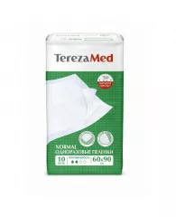 Пеленки впитывающие TEREZA MED 60х90см, NORMAL 10шт/уп (90101)