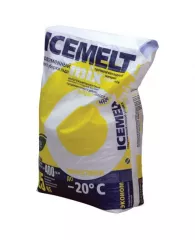Реагент антигололедный 25 кг, ICEMELT Mix, до -20С, хлористый натрий, мешок