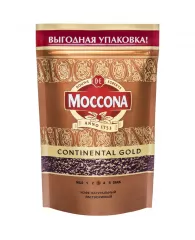 Кофе растворимый Moccona "Continental Gold", мягкая упаковка, 140г