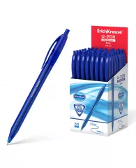 Ручка шариковая ErichKrause® Ultra Glide U-208 автомат синяя