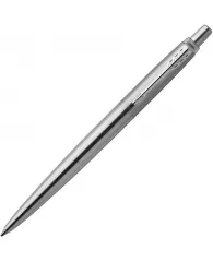 Ручка шариковая Parker Jotter Premium Classic Stainless Steel Chiselled хром.детали