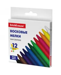 Мелки восковые 12цв ErichKrause® Basic