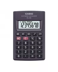 Калькулятор CASIO карман. HL-4А 8 разряд., крупн.диспл. батарей