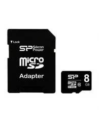 Карта памяти MicroSD 8GB Mirex Class10  + adapter