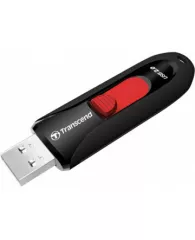 Внешний накопитель Flash USB-Drive 32GbTranscend JetFlash 590,  USB 2.0, ч/крас, TS32GJF590K