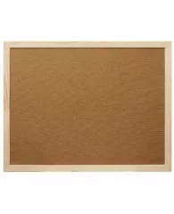 Доска ДВПМ (древесно-волокнистая плита, мягкая) Attache Economy Softboard 45х60 см деревянная рама