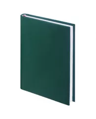 Ежедневник недатированный А5 (138х213 мм) BRAUBERG "Select", 160 л., зеленый, 123431
