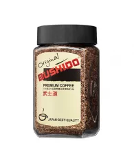 Кофе растворимый BUSHIDO "Original", сублимированный, 100 г, 100% арабика, стеклянная банка, 1004, ш