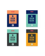 Блокнот А6 60л ErichKrause® Color Block на клею