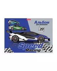 Альбом для рисования А4 30л ArtBerry® Speed Racing