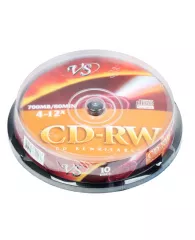 Диск CD-R VS 700Mb 80min 12х 10 шт CakeBox