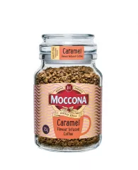 Кофе растворимый Moccona "Caramel", стеклянная банка, 95г