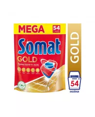 Таблетки для ПММ SOMAT Gold дойпак 54шт