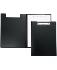 Папка-планшет с зажимом Berlingo А4, пластик, черный