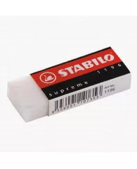 Ластик STABILO supreme 1196, пластик, карт.чехол  62?22?12 мм.