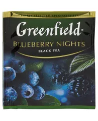 Чай Greenfield Blueberry nights черный со вкусом черники,25пак 0996-10-1