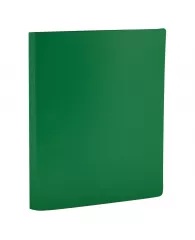 Папка с зажимом OfficeSpace, 15мм, 500мкм, зеленая