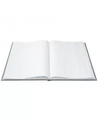 Книга учета OfficeSpace, А4, 96л., клетка, "Государ. символика", 200*290мм, тв. переп, блок офсетный