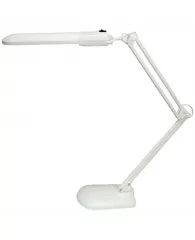 Светильник настольный на подставке Трансвит "Дельта +", люминесцентный, белый