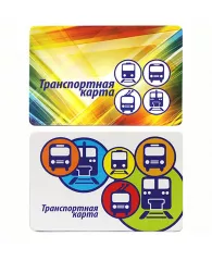 Обложка-карман для карт и пропусков ДПС "Транспорт", 64*96мм, ПВХ, ассорти