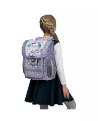 Ученический ранец с пластиковым дном ErichKrause® ErgoLine® 16L Dream Unicorn