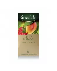Чай Greenfield Спайси Манго зеленый 25 пакетиков