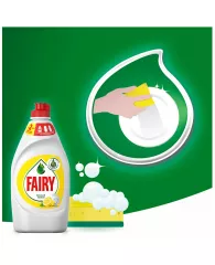 Средство для мытья посуды Fairy "Сочный лимон", 900мл