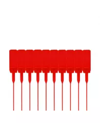 Пломба пластиковая сигнальная Альфа-МД 350мм красная