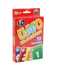 Игра настольная Умные игры "Unoмания", 72 карточки, картонная коробка