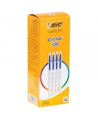 Ручка шариковая Bic "Cristal Up" синяя, 1,2мм