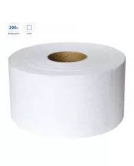Бумага туалетная OfficeClean Professional, 1 слойн., 200м/рул, белая