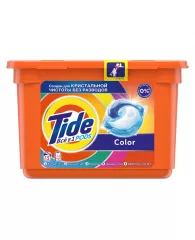 Капсулы для машинной стирки Tide "Color",15шт.*24,8г