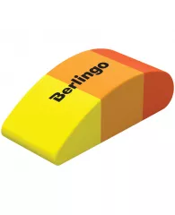 Ластик  Berlingo "Fluent", фигурный, термопластичная резина, цвета ассорти, 46*20*15мм
