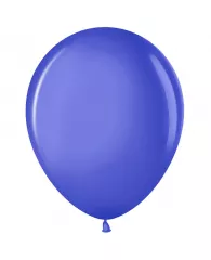 Воздушные шары,  50шт., М12/30см, MESHU, пастель, синий