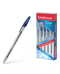 Ручка гелевая ErichKrause® R-301 Classic Gel Stick синяя