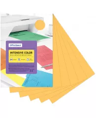 Бумага цветная OfficeSpace "Intensive Color", A4, 80 г/м², 100л., (оранжевый)