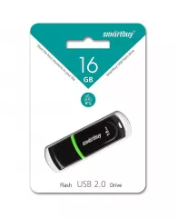 Внешний накопитель Flash USB-Drive 16Gb Smart Buy Paean USB 2.0, черный