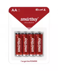 Батарейка SmartBuy AA 1.5В LR06 (4шт/уп)
