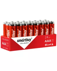Батарейка SmartBuy AAA (LR03) алкалиновая, OS24