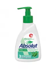 Мыло жидкое Absolut "Алоэ", антибактериальное, с дозатором, 250мл