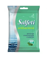 Салфетки влажные Salfeti, 20шт., антибактериальные