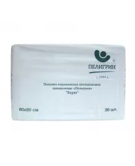 Пеленки впитывающие Пелигрин 60х90см, Super, 30шт/уп (М60х90/30S)